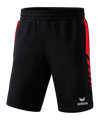 Short Erima Six Wings noir rouge 