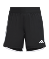 adidas Tiro 23 Match Korte Broek Dames Zwart Wit  
