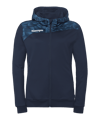 Kempa Athletics 29 Kapuzenjacke Damen Blau F41