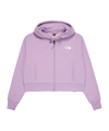 The North Face Icon Crop Kapuzenjacke Damen Lila - lila