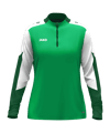 JAKO Dynamic Ziptop Felpa Donna Verde C204