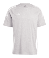 adidas Tiro 24 T-Shirt Grijs Wit  