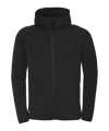 uhlsport Veste à capuche Noir C01 