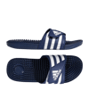Sandales adidas Adissage bleu blanc 