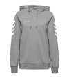 Hummel Sweat à capuche coton femmes gris F2006 