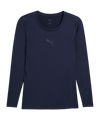 PUMA teamLIGA26 Baselayer LS T-Shirt Bleu C06 