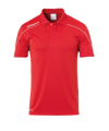 Uhlsport Polo Stream 22 rouge/blanc F04 