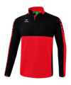 Haut de Training Erima Six Wings rouge noir 