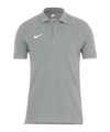 Nike Team Cotton Poloshirt Grau F063