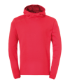 uhlsport Sweatshirt à capuche Rouge C004 
