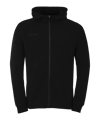 Kempa Kapuzenjacke Schwarz F01
