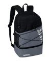 Erima Six Wings Rucksack mit Bodenfach Grau Schwarz
