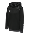 Hummel hmlLEAD Poly Hoody Damen Schwarz F2001
