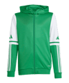 adidas Squadra 25 Jas met capuchon Kids Groen 