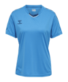 Hummel hmlCORE XK Poly maglietta donna blu F8729 