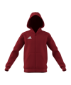 adidas Entrada 26 Giacca con cappuccio Kids Rosso 