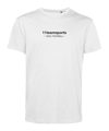 11teamsports 100 Prozent Football T-Shirt bianco 