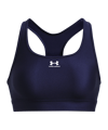 Under Armour HeatGear Mid Padless Brassière de sport Femmes Bleu C410