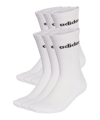 adidas Linear Crew Cushioned 6 Pair Socken Weiß