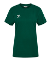 Hummel Go 2.0 Chevron T-Shirt Femmes Vert C6140 