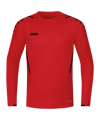 JAKO Challenge Sweatshirt Kids Rood Zwart F101  