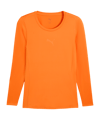 PUMA teamLIGA26 Baselayer LS T-Shirt Orange C08 