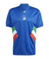 adidas Italien Icon Trikot Blau - blau