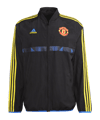 adidas Manchester United Icon Woven Jacke Schwarz - schwarz