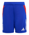 adidas Tiro 24 korte broek kids blauw 