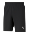 PUMA TeamRISE Short Schwarz F04