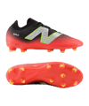Chaussures de football New Balance Tekela Magia Low Laced V4+ FG Flash Point noir FR45