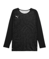 PUMA Teamjaws Graphic Ls Shooting Chemise Noir C01
