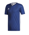 adidas Tiro 19 maglietta blu scuro bianco 