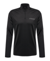 Hummel hmlTE STRENGTH HalfZip felpa nero F2001 