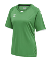T-shirt pour femmes polyvolley Hummel hmlCORE VOLLEY vert F6235