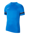 Nike Academy 21 T-Shirt Blau Weiss F463