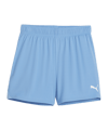 Short PUMA teamGOAL femme bleu blanc F18 