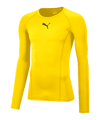PUMA LIGA Baselayer Ondergoed Met Lange Mouwen Geel K006