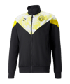PUMA BVB Dortmund Iconic MCS Mesh Trainingsjacke Schwarz F02 - schwarz
