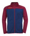 Kempa Prime Polyesterjacke Dunkelblau Rot F11