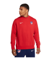 Nike Atletico Madrid Sweatshirt Rot F612 - rot