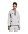 adidas Tiro Travel Hoody Damen Grau