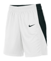 Short de Baskets Nike équipe Basketball femmes blanc F100