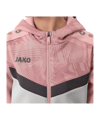 JAKO Icon Kapuzenjacke Kids Grau Pink F851 - grau