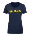 JAKO Promo T-Shirt Damen Blau Gelb F512