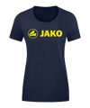 JAKO Promo T-Shirt Damen Blau Gelb F512