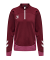 Hummel hmlLEAD HalfZip Sweatshirt Damen Rot F3584