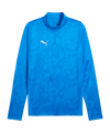 PUMA teamCUP Training 1/4 Zip Sweatshirt Blau F02