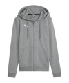 PUMA TeamGOAL Casuals Jack Met Capuchon Dames Grijs F33