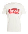 adidas Folded Graphic T-Shirt Weiß